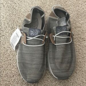 Hey Dude Men's Gray Casual Shoes